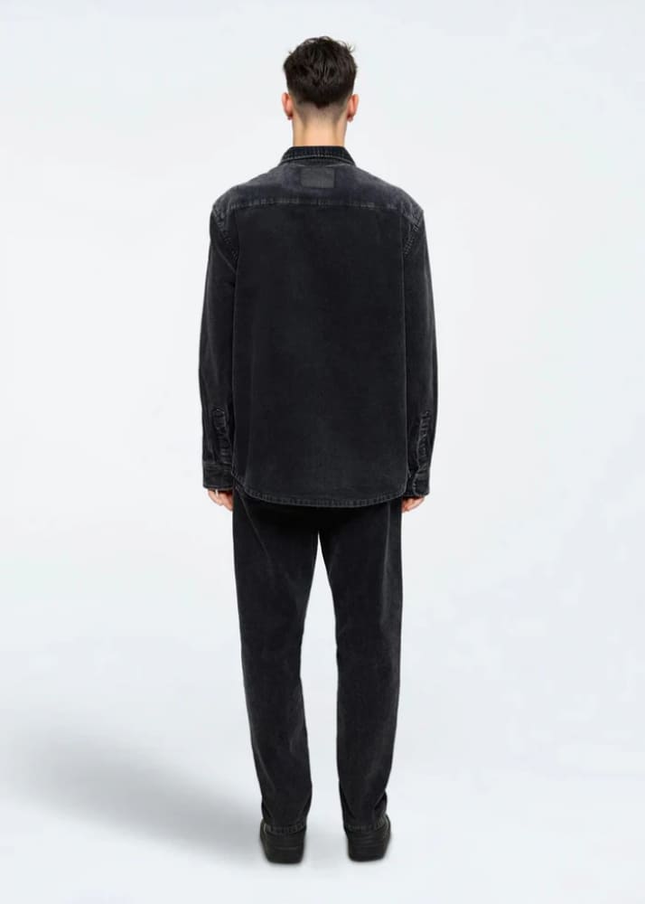 Minimum - Titan Overshirt in Dark Grey