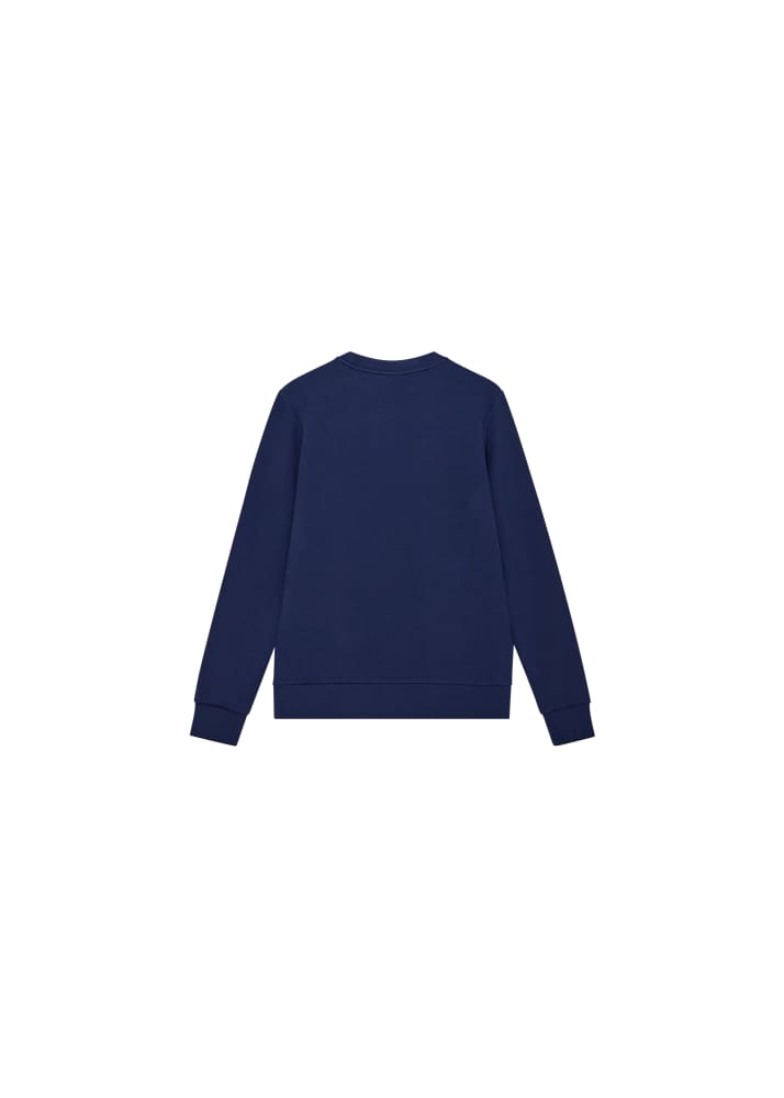 Mos Mosh Gallery Abel Crew Neck Sweat in Sodalite Blue