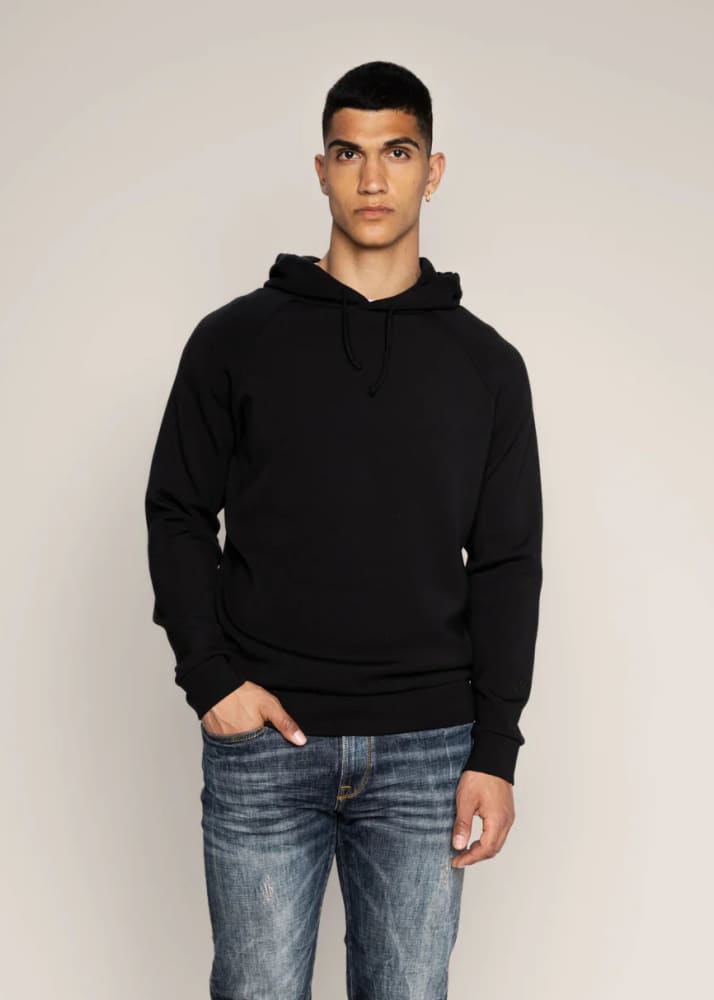 Mos Mosh Gallery - Abel Hoodie in Black - sweater