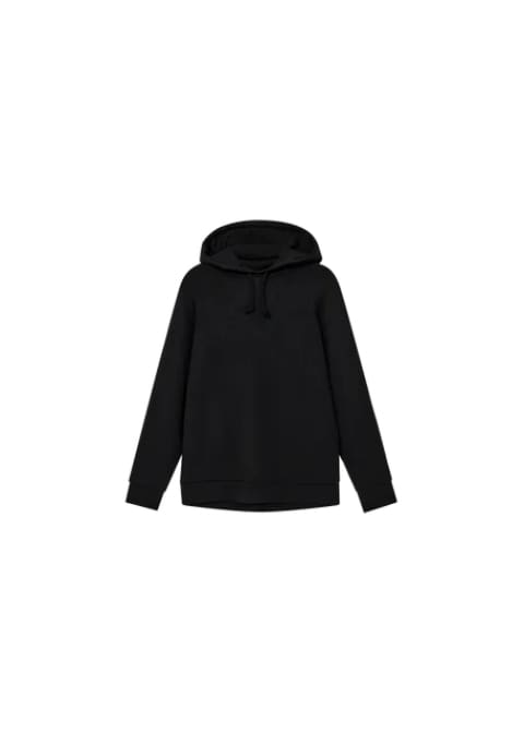 Mos Mosh Gallery - Abel Hoodie in Black - BLACK / S