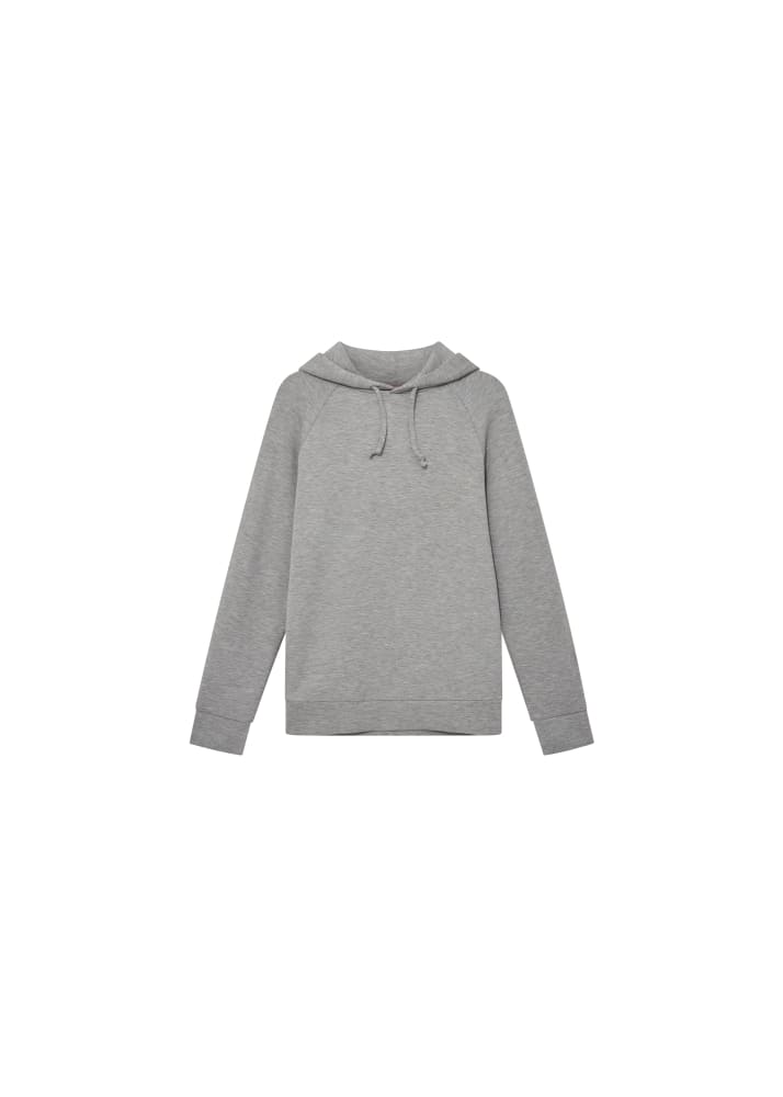 Mos Mosh Gallery Abel Hoodie in Grey Melange Sweater &