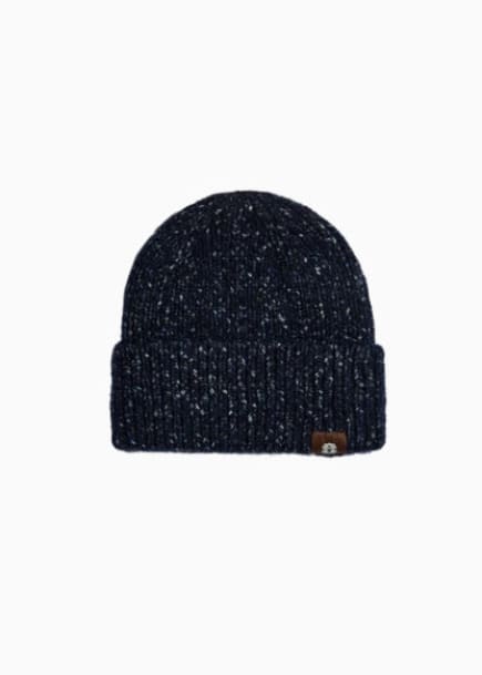 Mos Mosh Gallery - Laporte Nep Knit Beanie - Navy - hat