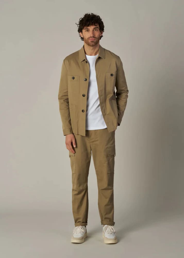 Mos Mosh Gallery - Bain Hunt Cargo Pant in New Sand