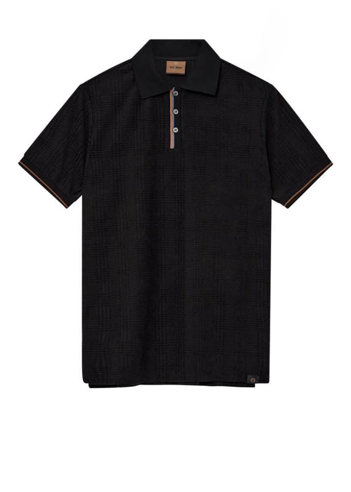 Mos Mosh Gallery- Roma Knit Polo - S - top