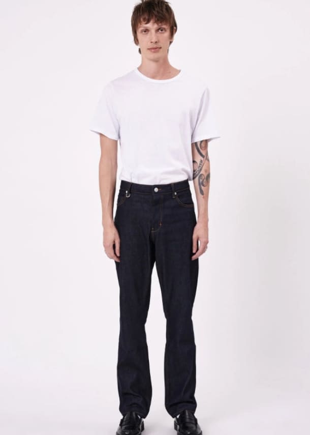 Neuw Denim- Ray Straight in Sharp Indigo - bottom