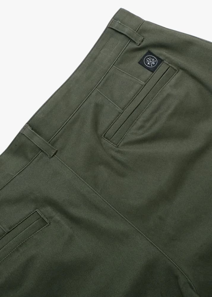 Outclass - Olive Moleskin Expedition Pant