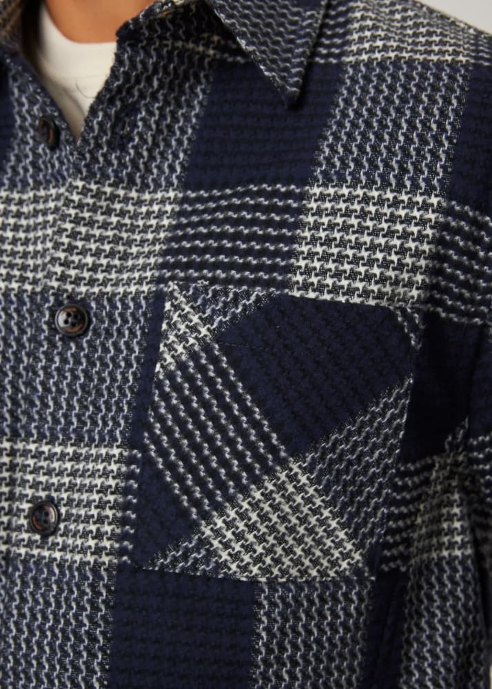 Peregrine - Blunt Overshirt in William Check