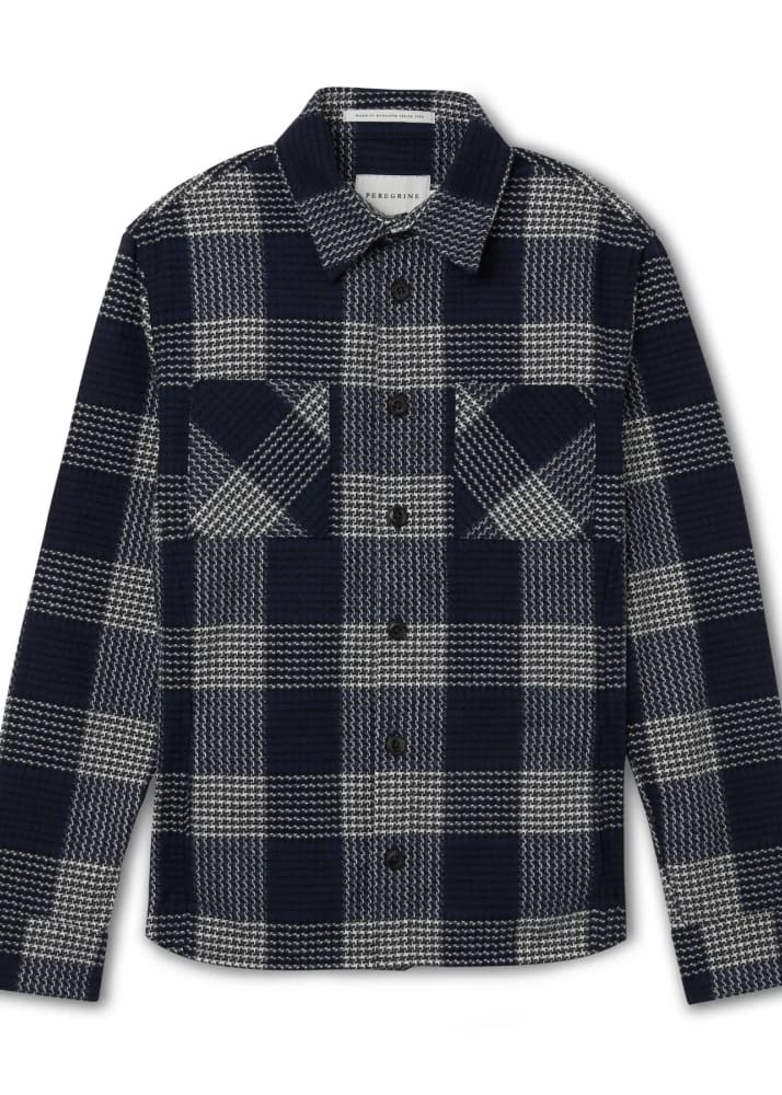 Peregrine - Blunt Overshirt in William Check