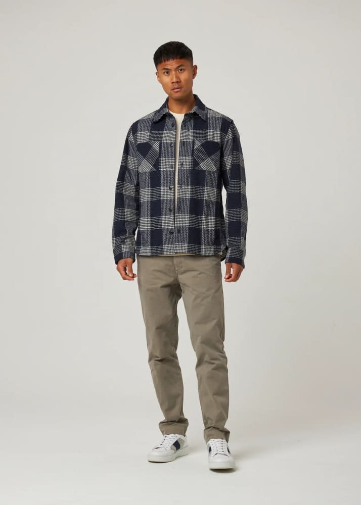 Peregrine - Blunt Overshirt in William Check