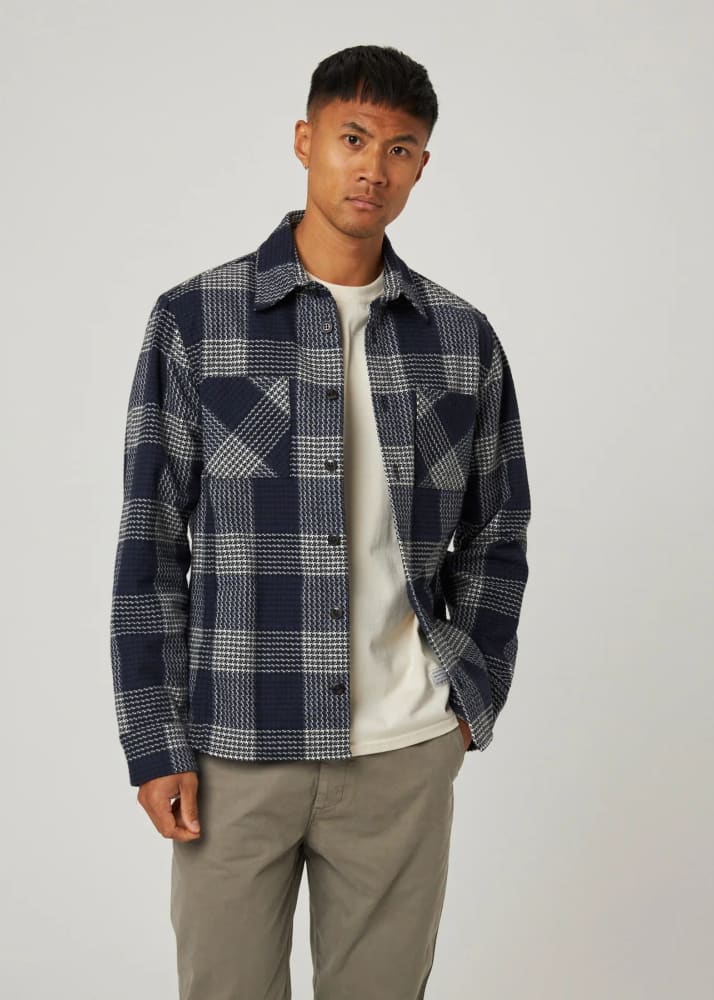 Peregrine - Blunt Overshirt in William Check
