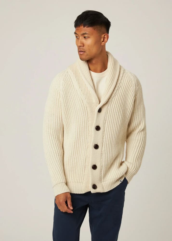 Peregrine - Wilkinson Cardigan in Ecru - Sweater & Knitwear