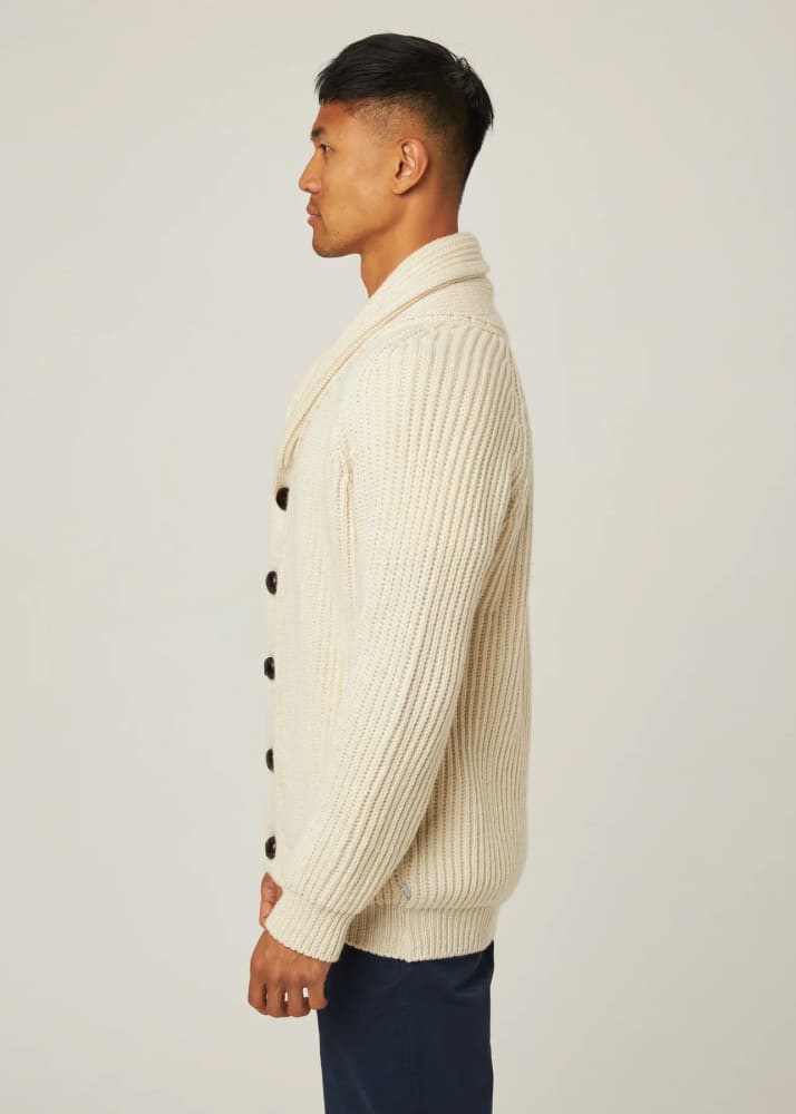 Peregrine - Wilkinson Cardigan in Ecru - Sweater & Knitwear