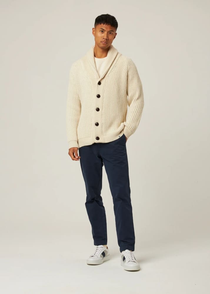 Peregrine - Wilkinson Cardigan in Ecru - Sweater & Knitwear