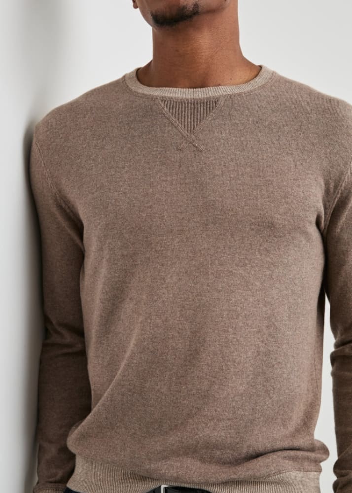 Rails - Burns Sweater - Mocha Heather / S - sweater