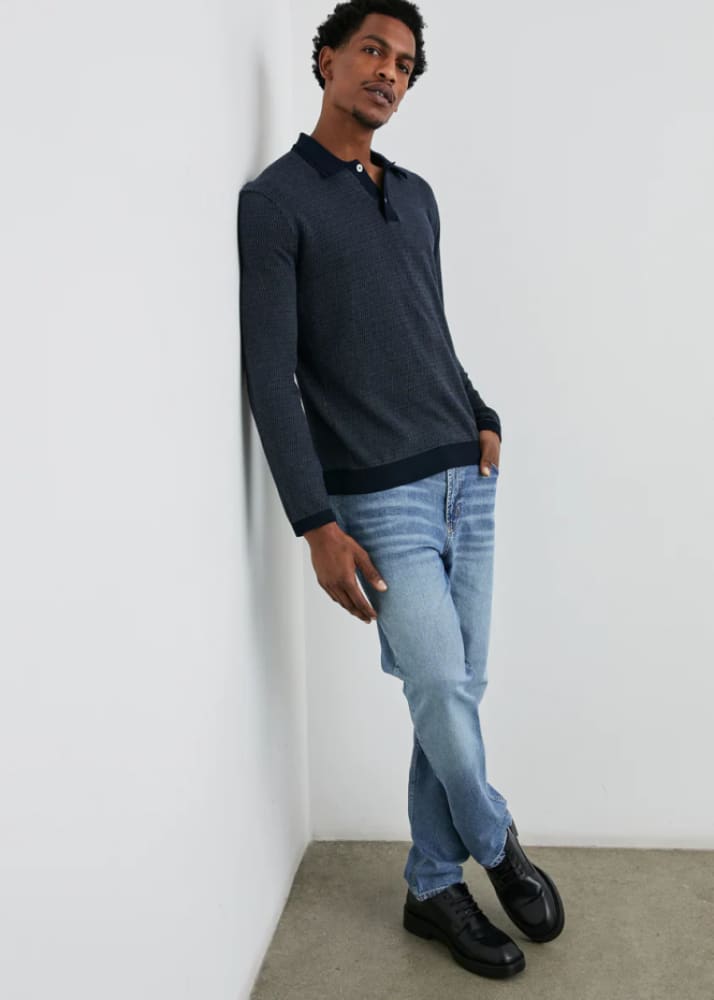 Rails - Greenwich Sweater in Navy - sweater