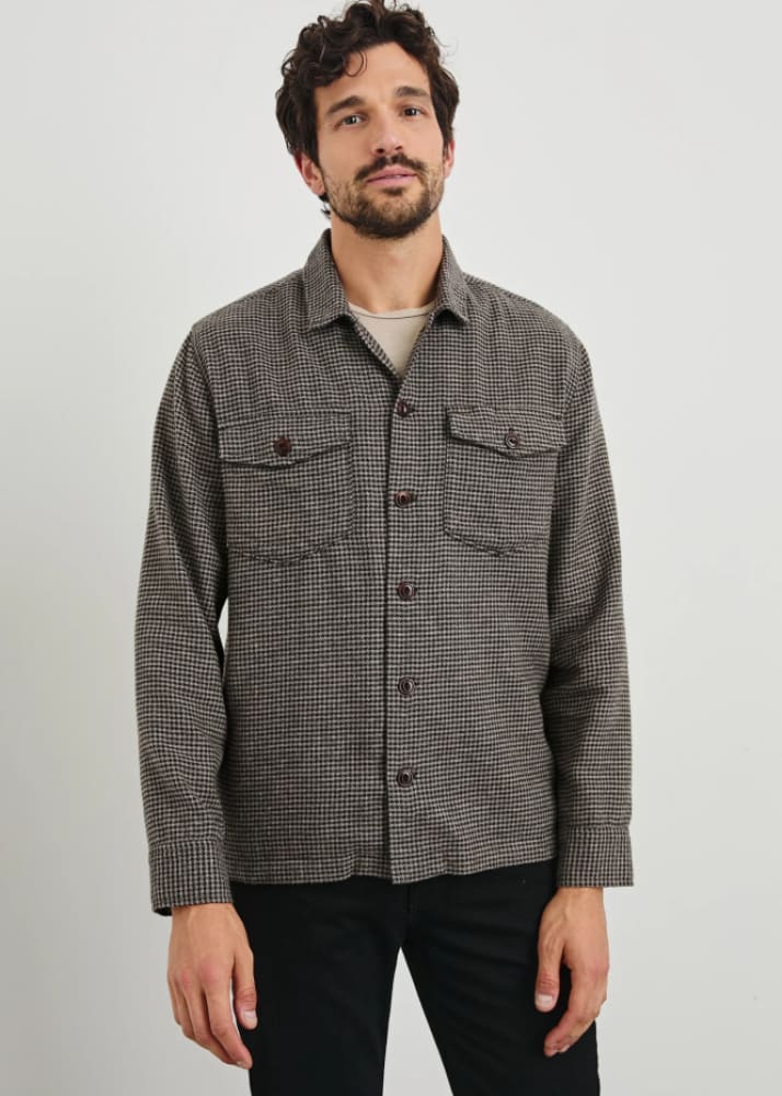 Rails- Kerouac Shirt Jacket in Mire - Overshirt
