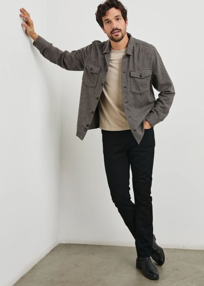 Rails- Kerouac Shirt Jacket in Mire - Overshirt