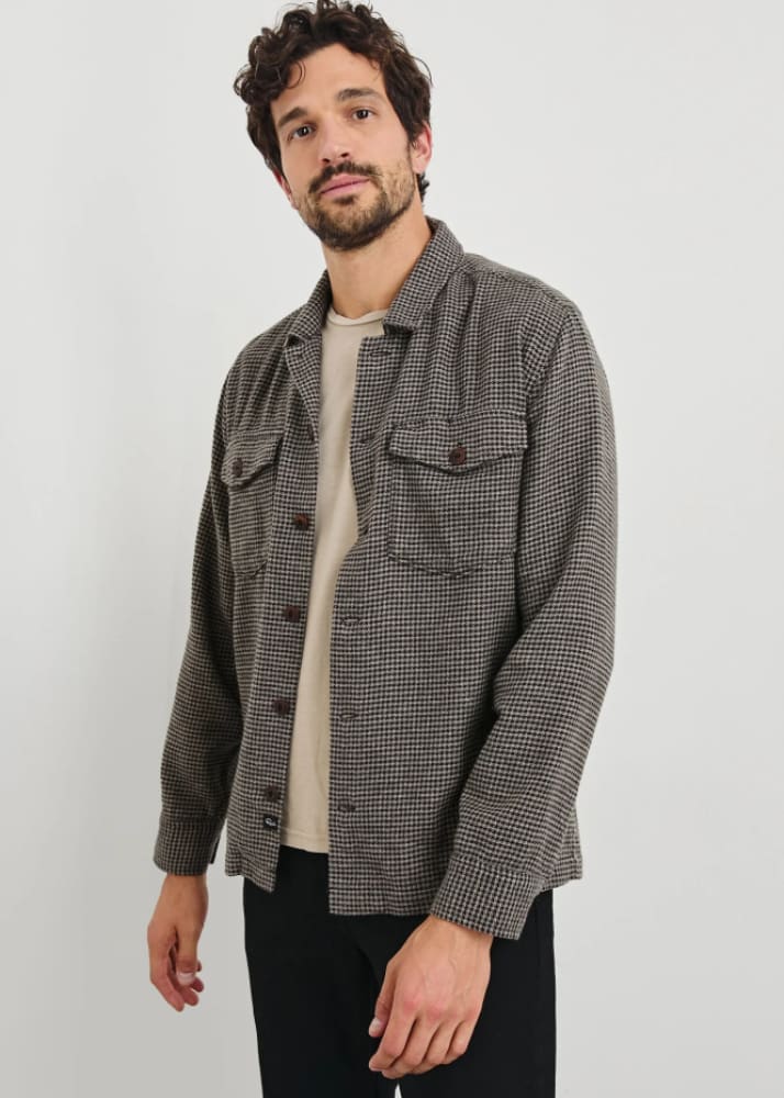 Rails- Kerouac Shirt Jacket in Mire - Overshirt