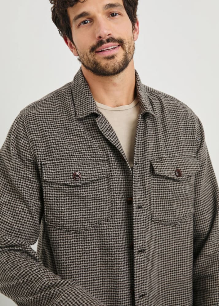 Rails- Kerouac Shirt Jacket in Mire - Overshirt