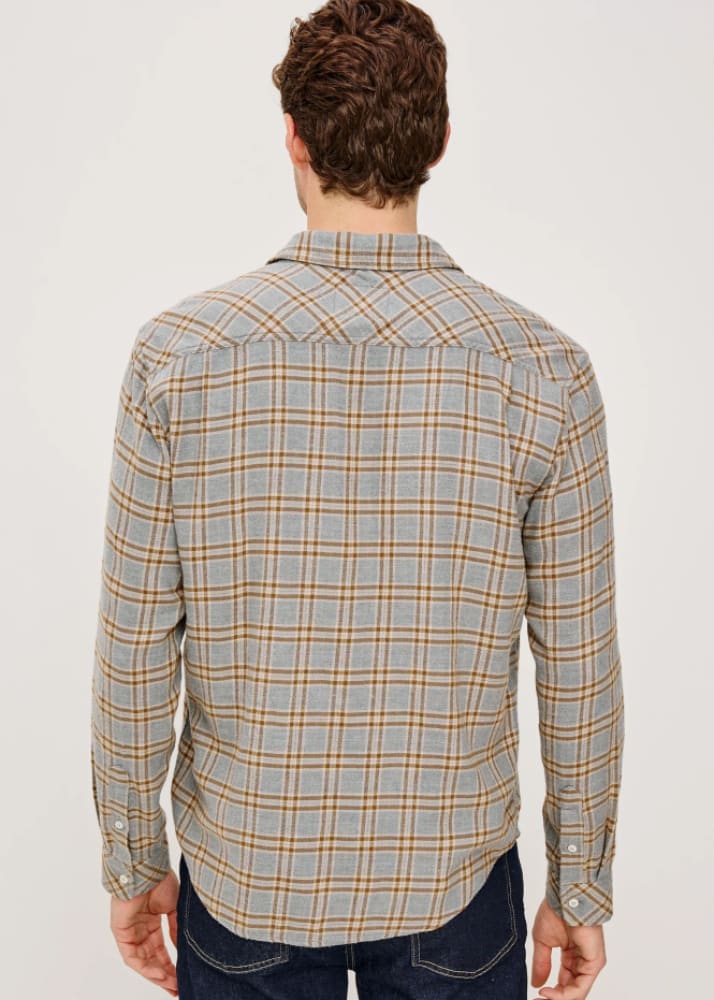 Rails - Lennox Button Down Shirt in Shale Truffle - Shirting