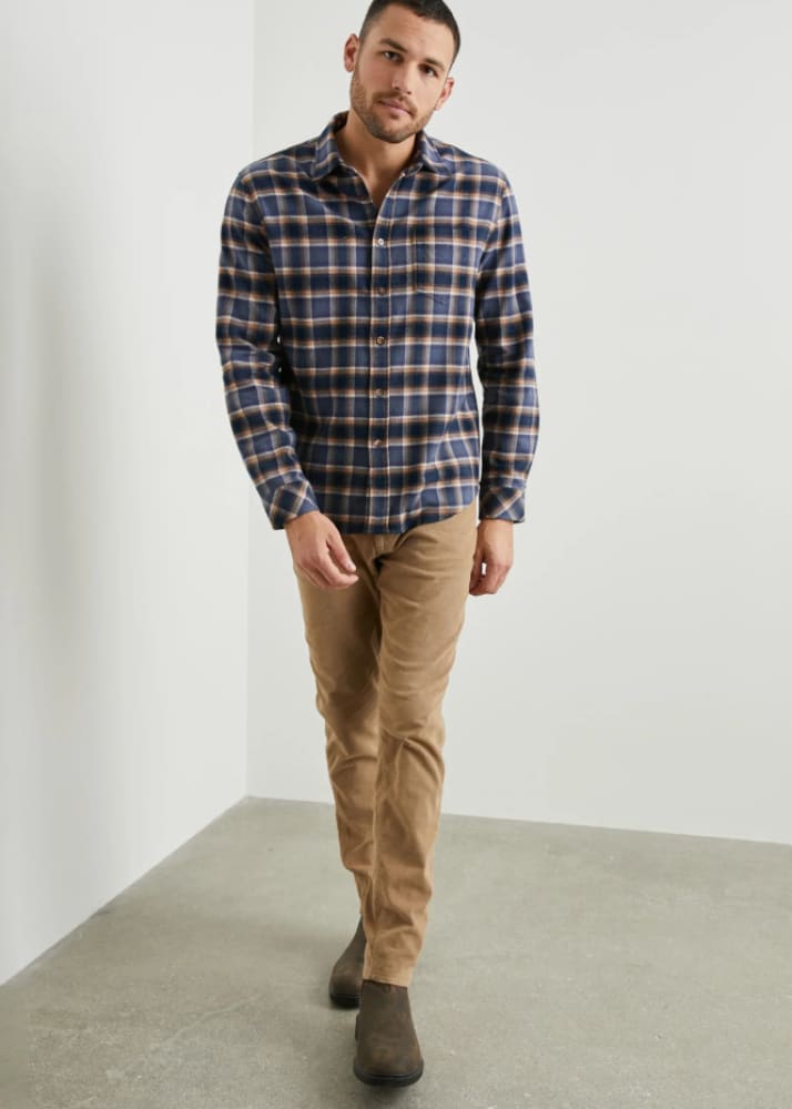 Rails- Sussex Shirt in Mustang Harvest Oat - Tops