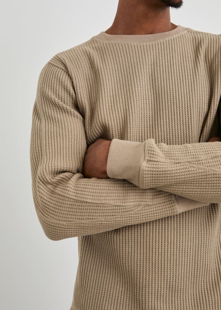 Rails- Wade Thermal Long Sleeve - S / BARLEY - Tops