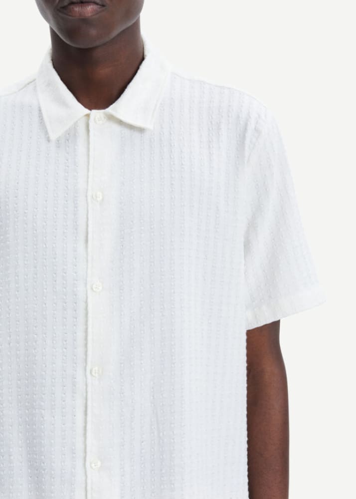 Samsoe- Avan JX Shirt - M / White - Tops