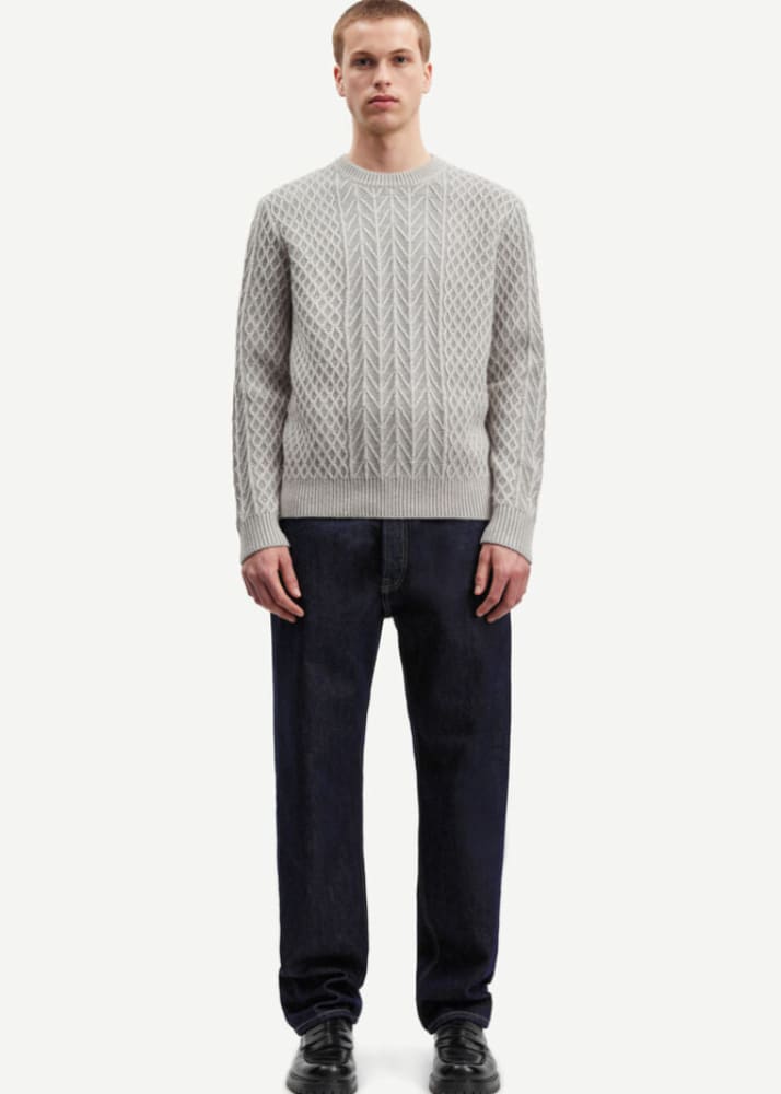 Samsoe- Ethan Crew Neck Sweater - sweater