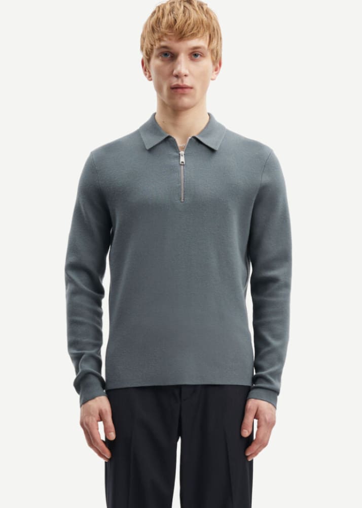 Samsoe- Guna Half Zip Sweater - sweater
