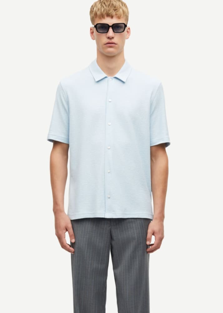 Samsoe- Kvistbro Shirt in Skyway - Button Shirting