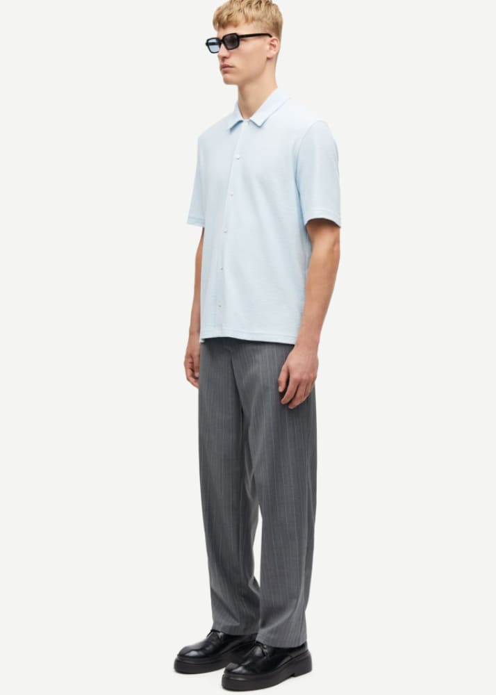 Samsoe- Kvistbro Shirt in Skyway - Button Shirting