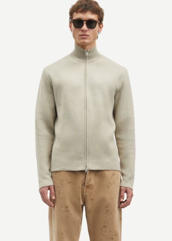 Samsoe- Saniklas Full Zip Cardigan - sweater