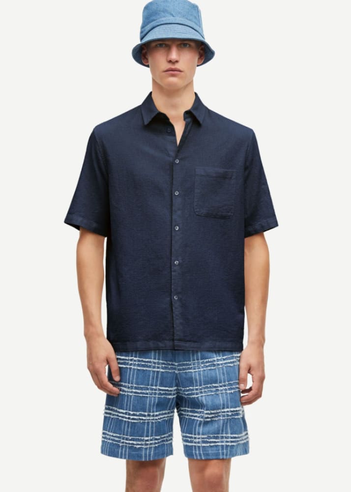 Samsoe- Sataro NJ Shirt in Salute - Button Shirting