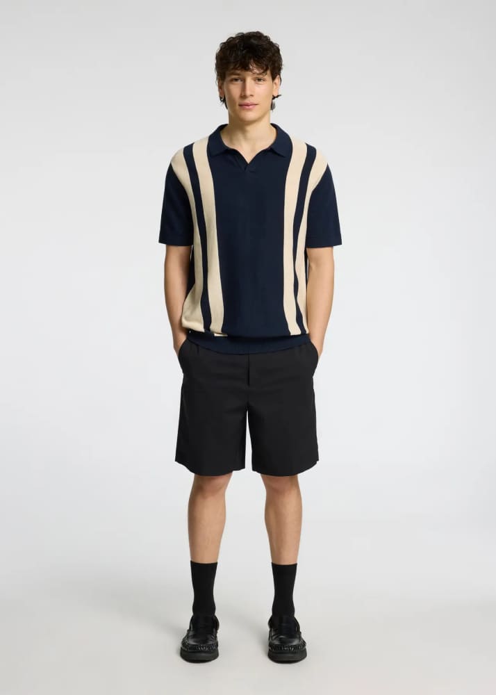 SELECTED - Mattis Open Polo in Sky Captain