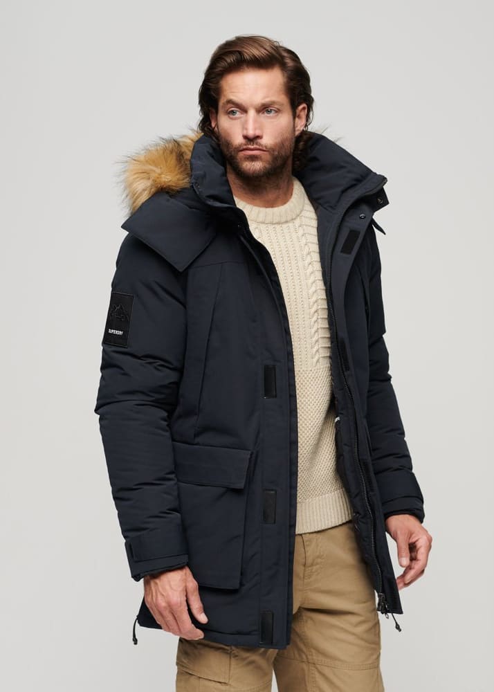 Superdry - Code XPD Everest Parka in Eclipse Navy - jacket