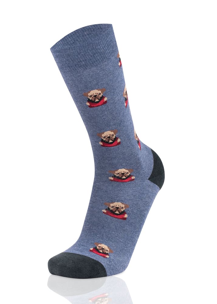 WestMister Socks- Winter Pug Sock - sock