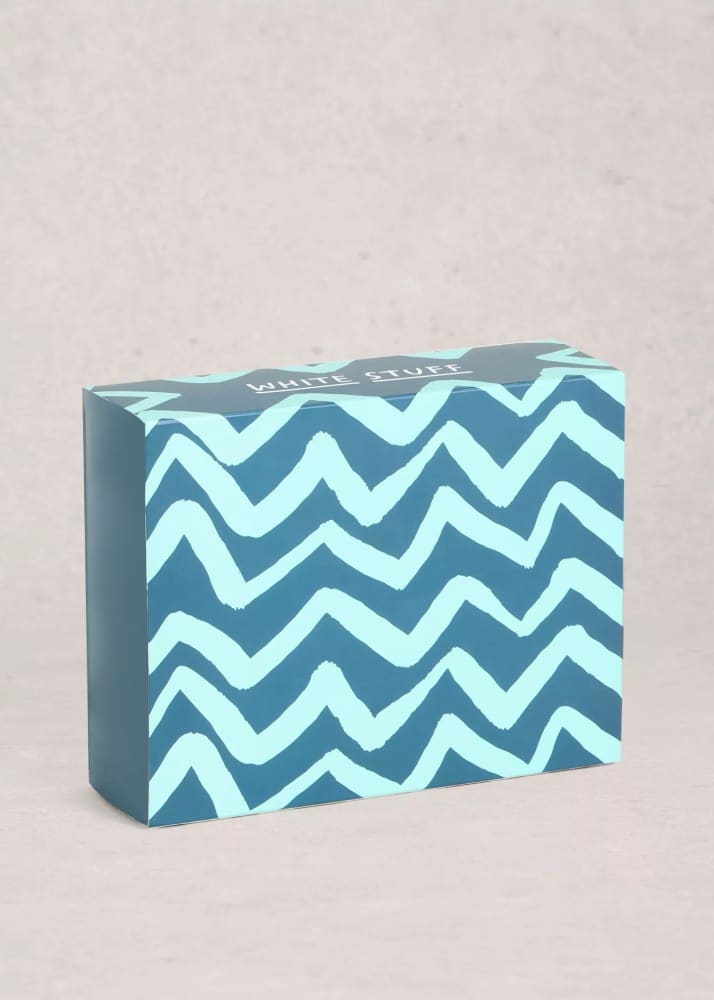 White Stuff- 4 Pack Woodland Ankle Socks in Navy Multi