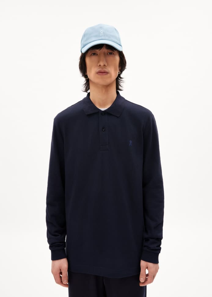 Armed Angels- Taabao Long Sleeve Polo - button shirting
