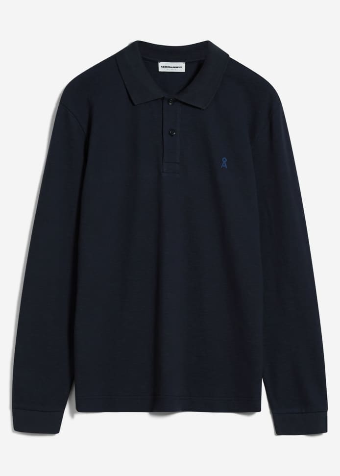 Armed Angels- Taabao Long Sleeve Polo - button shirting