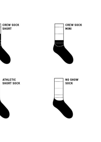 Arvin Goods - Crew Short Sock in Retro Stripe - M/L -