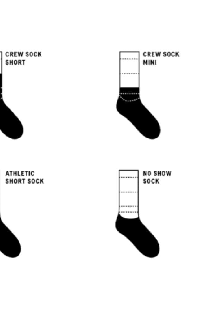 Arvin Goods Long Crew Sock in Terry Marl Arvin Goods Fellow by Floc