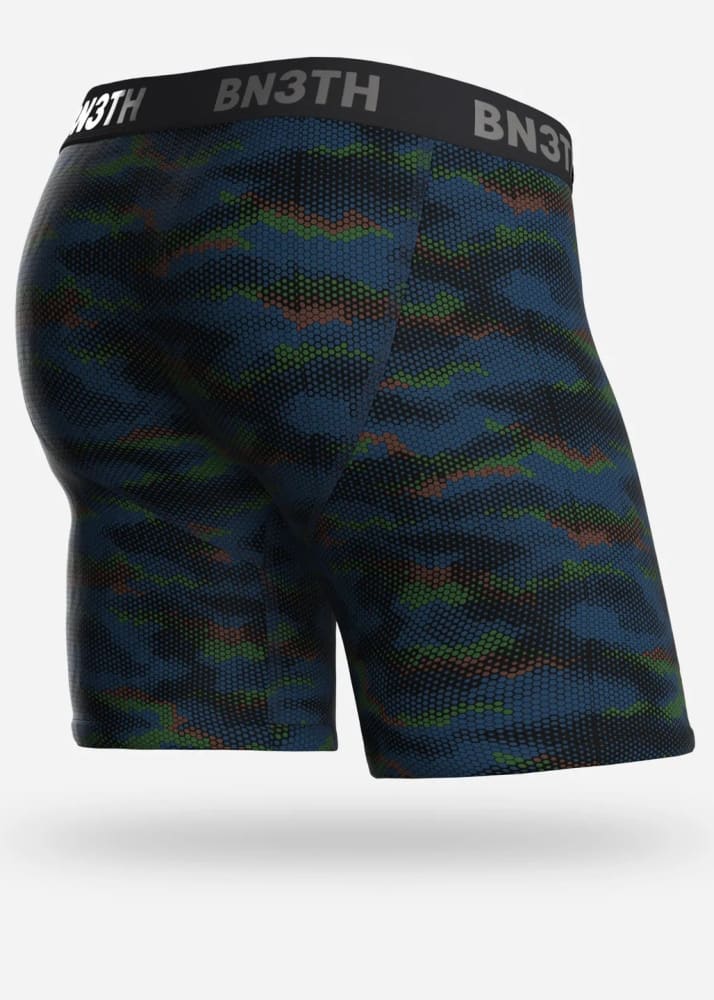 BN3TH - Pro Ionic + Boxer Brief in Hex Navy Camo - Underwear