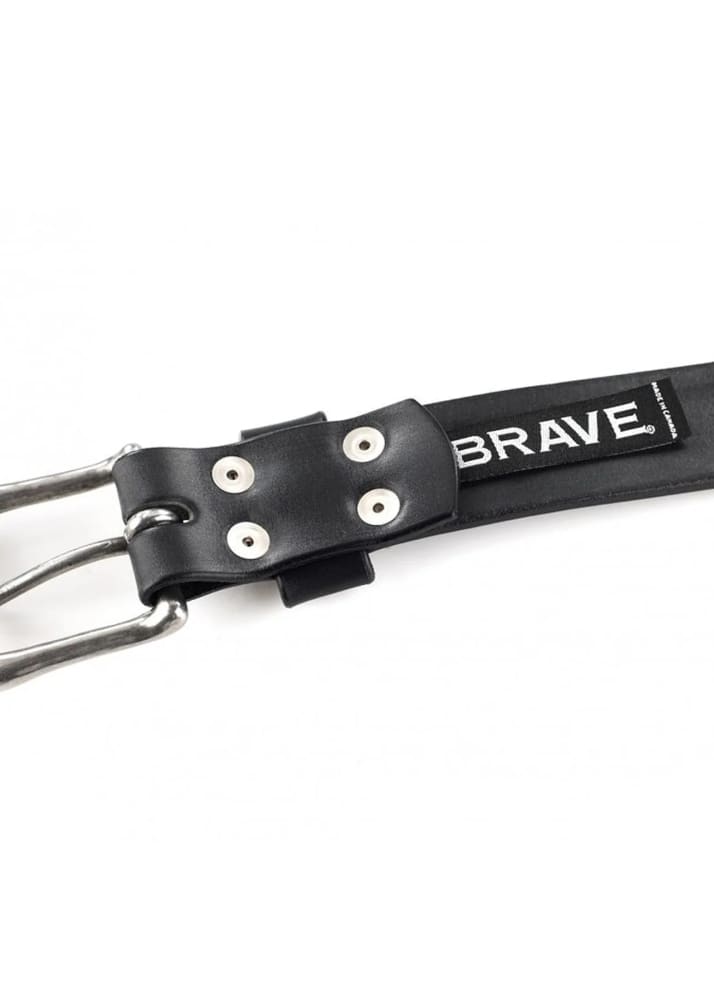 Brave Leather - Classic Bridle Belt in Black - accessories