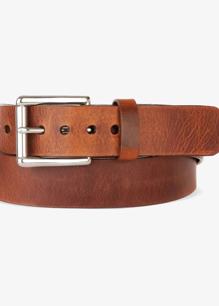 Brave Leather - Classic Bridle Belt in Brandy - accessories
