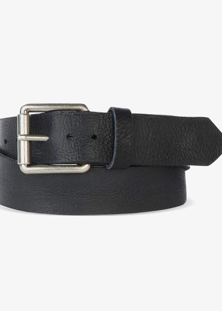 Brave Leather - Silke Raw Washed Belt in Black - accessories
