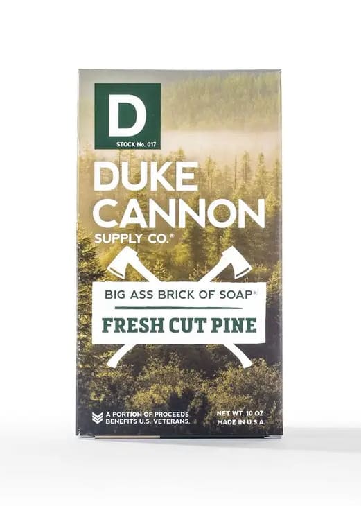 Duke Cannon - Big Ass Brick of Soap in Fresh Cut Pine - home