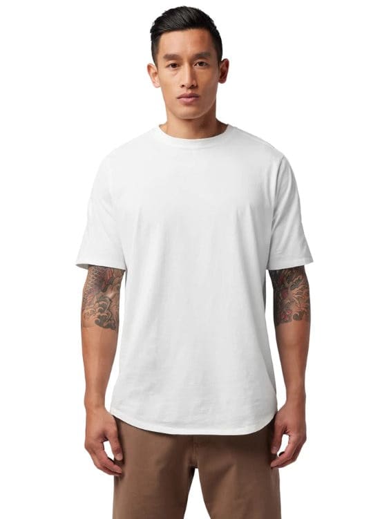 Good Man Brand- Premium Jersey Crew T-Shirt - S / WHITE top