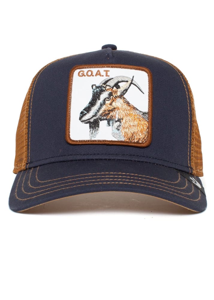 Goorin Bros - The Goat Trucker Hat (KIDDO SIZE) Navy