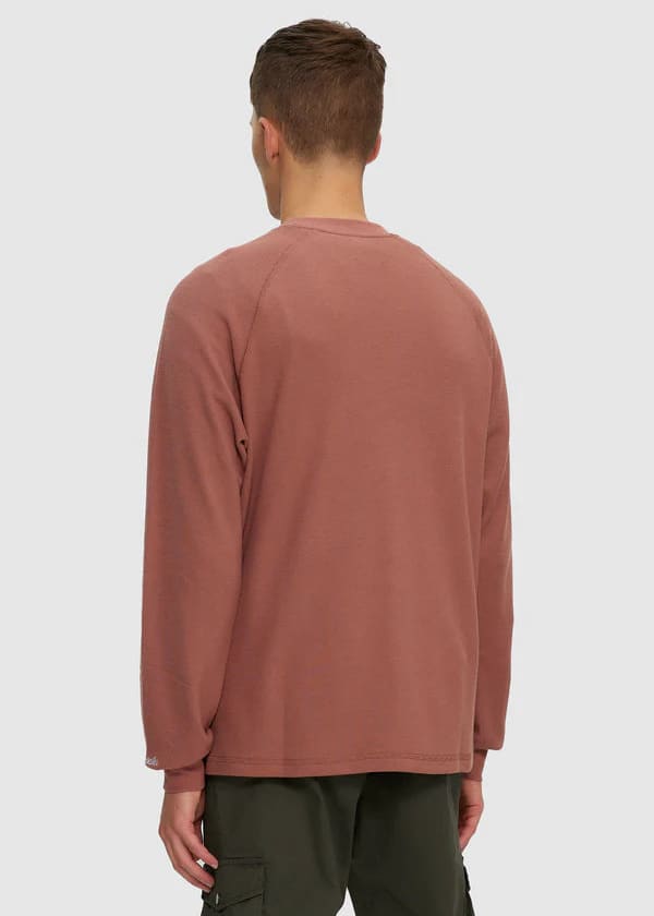 Kuwalla- Washed Waffle Crew - top