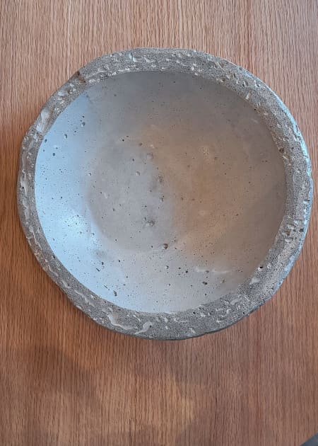 LIEZL- Large Imperfect Concrete Bowl - CLASSIC - home & body